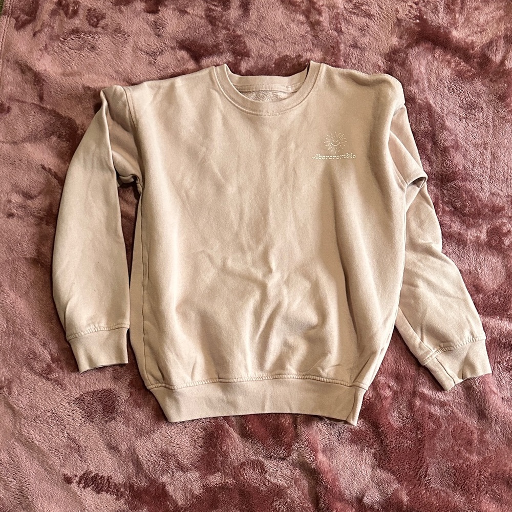 Abercrombie Kids Beige/Light pink Sweatshirt